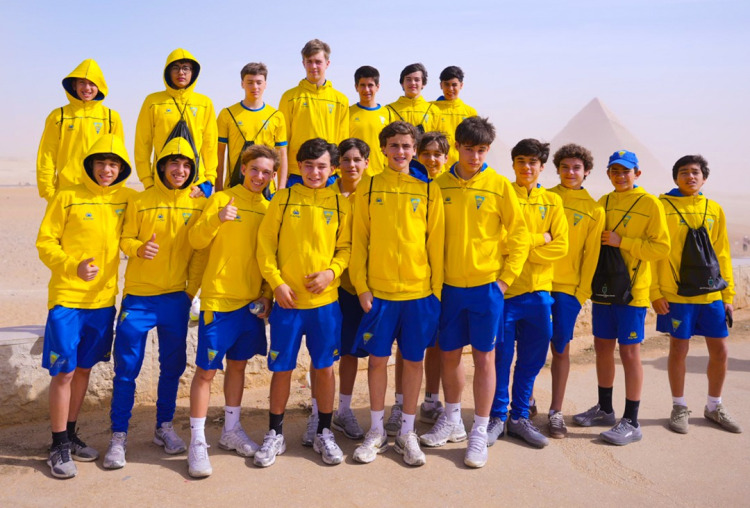 Iniciados triunfam em torneio internacional no Egito